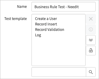 Exercise: Create a Test Template | ServiceNow Developers