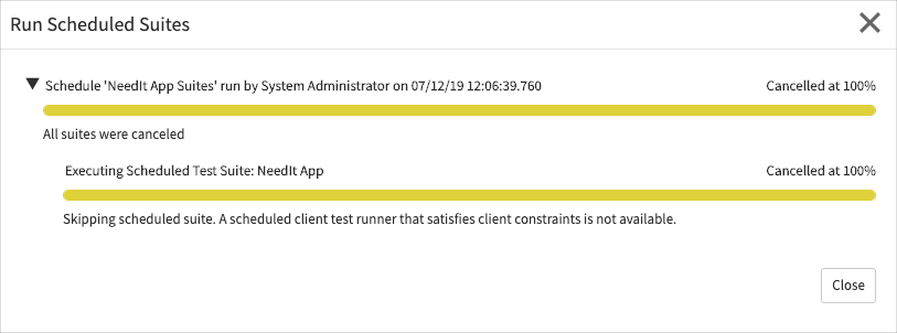 Exercise: Create and Run a Schedule | ServiceNow Developers