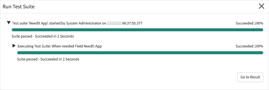 Exercise: Create and Run a Test Suite | ServiceNow Developers