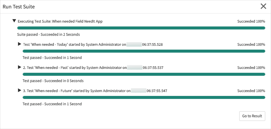 Exercise: Create and Run a Test Suite | ServiceNow Developers