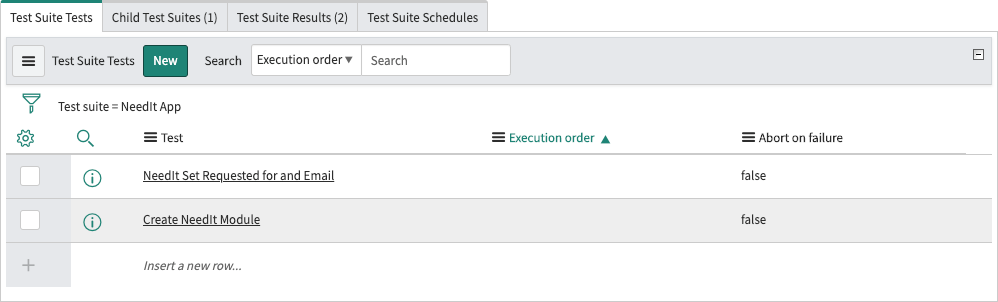 Exercise: Create Parameterized Tests | ServiceNow Developers