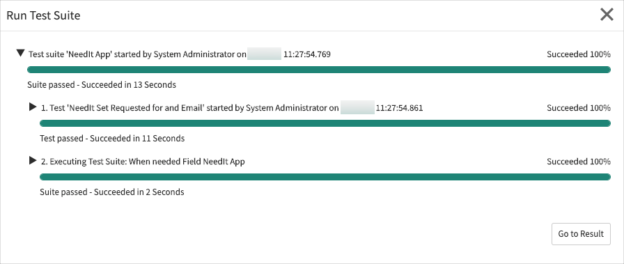 Exercise: Add a Test to the NeedIt App Test Suite | ServiceNow Developers