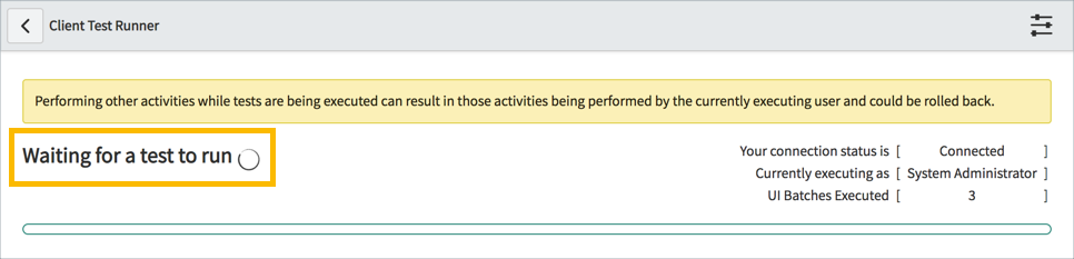 Exercise: Run Example Tests | ServiceNow Developers