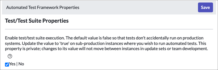 Exercise: Run Example Tests | ServiceNow Developers