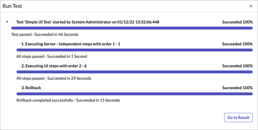 Exercise: Run Example Tests | ServiceNow Developers