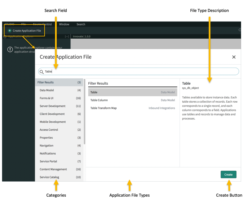 Adding a File to an Application | ServiceNow Developers