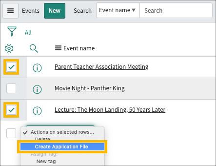 Including Records from Application Tables | ServiceNow Developers