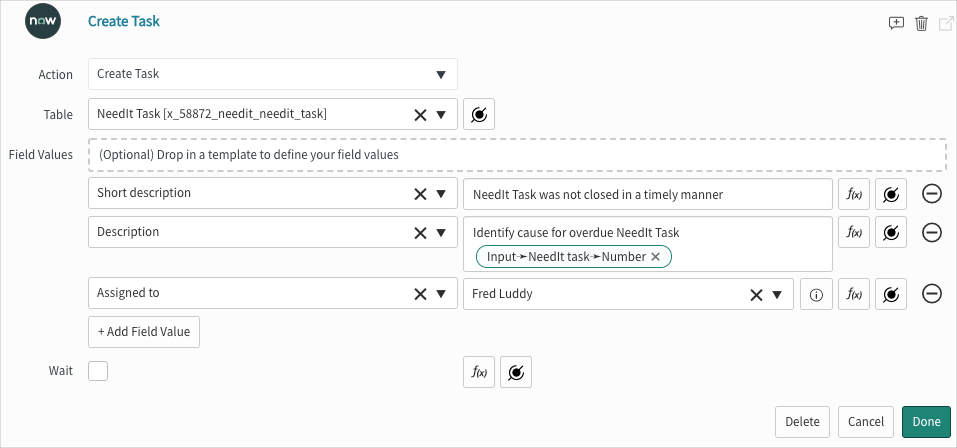Exercise: Create and Test a Subflow | ServiceNow Developers