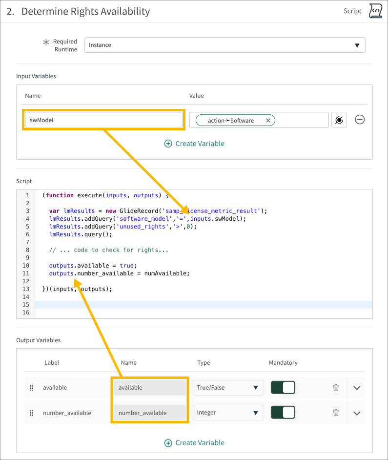Servicenow Script Step Configuring Script Steps | ServiceNow Developers