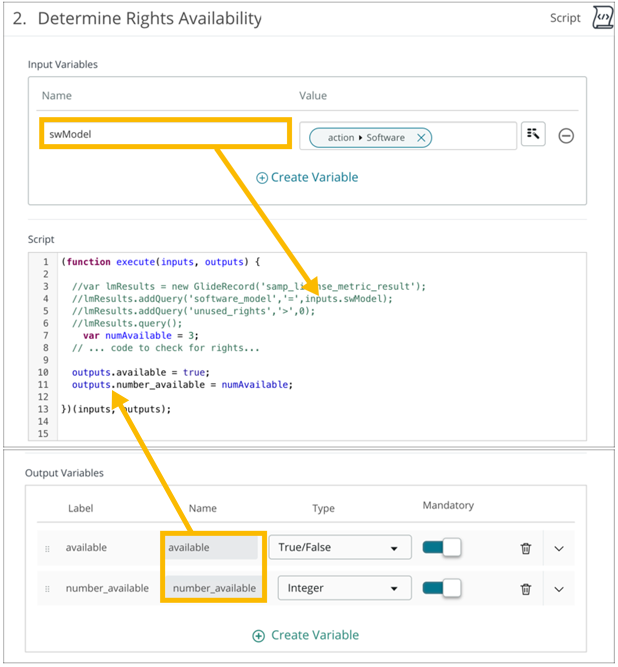 Configuring Script Steps ServiceNow Developers