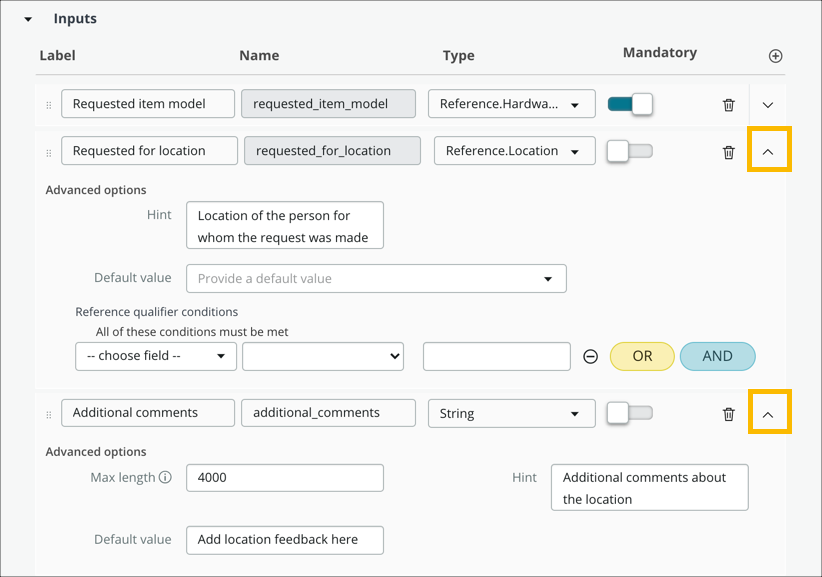 Adding Subflow Inputs | ServiceNow Developers
