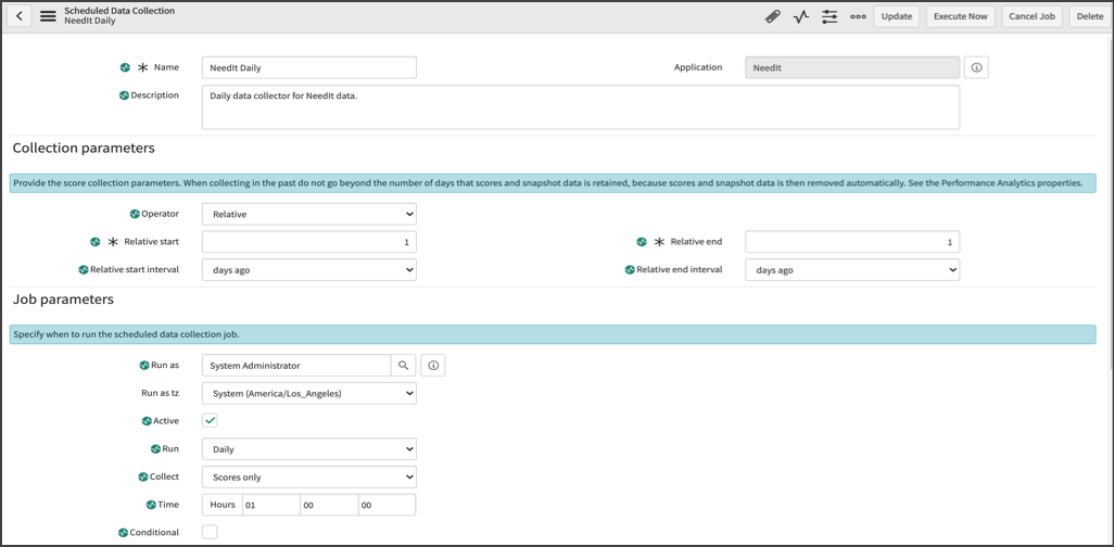 Data Collectors ServiceNow Developers