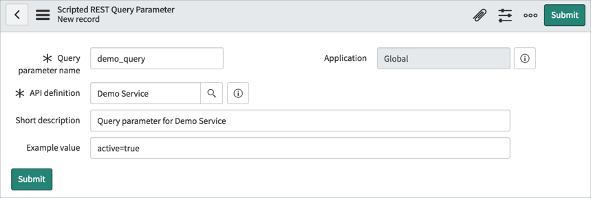 Request Headers and Query Parameters | ServiceNow Developers
