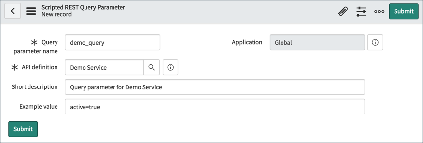Request Headers and Query Parameters | ServiceNow Developers