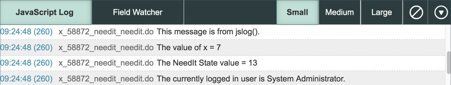 Exercise: Debugging Client-side Scripts | ServiceNow Developers