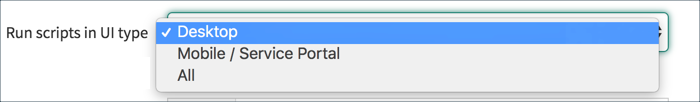 UI Policy Scripts | ServiceNow Developers