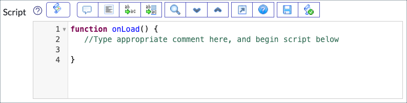 Servicenow Insert Template Script The Script Field | ServiceNow Developers