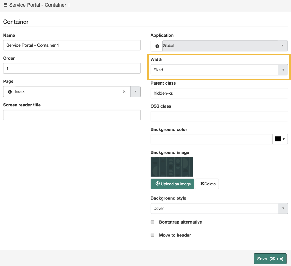 Fixed vs. Fluid Containers ServiceNow Developers