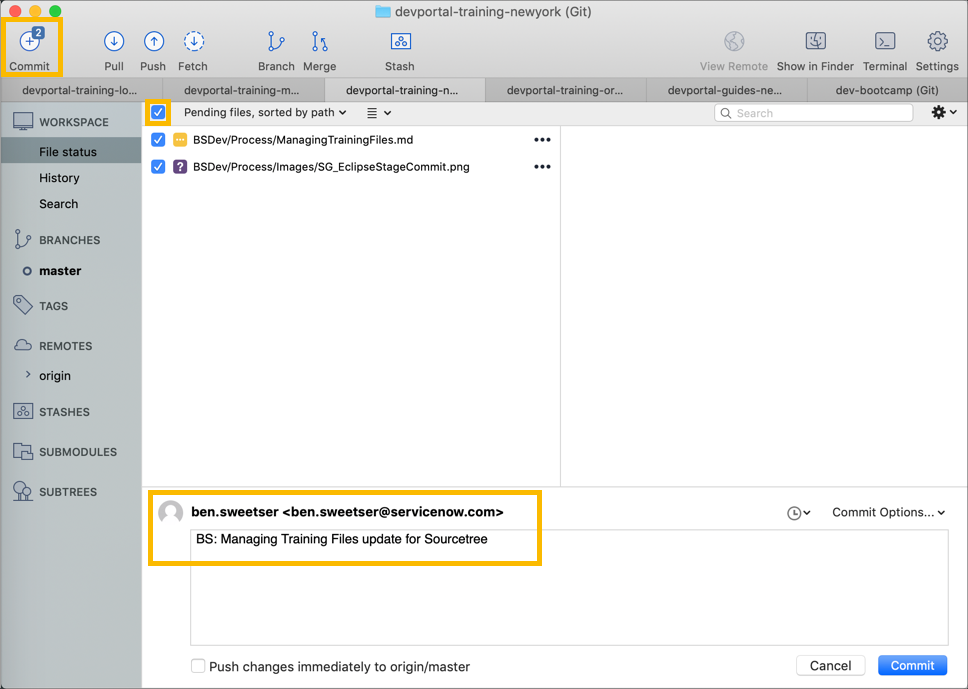 managing-training-files-servicenow-developers