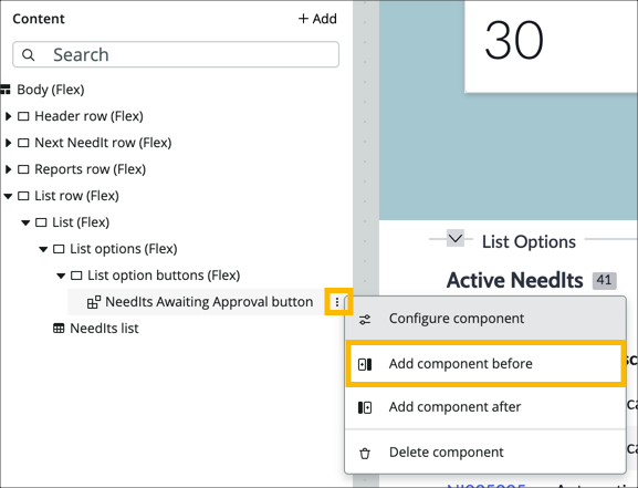 Component Identification Servicenow Exercise: Make a List Dynamic | ServiceNow Developers