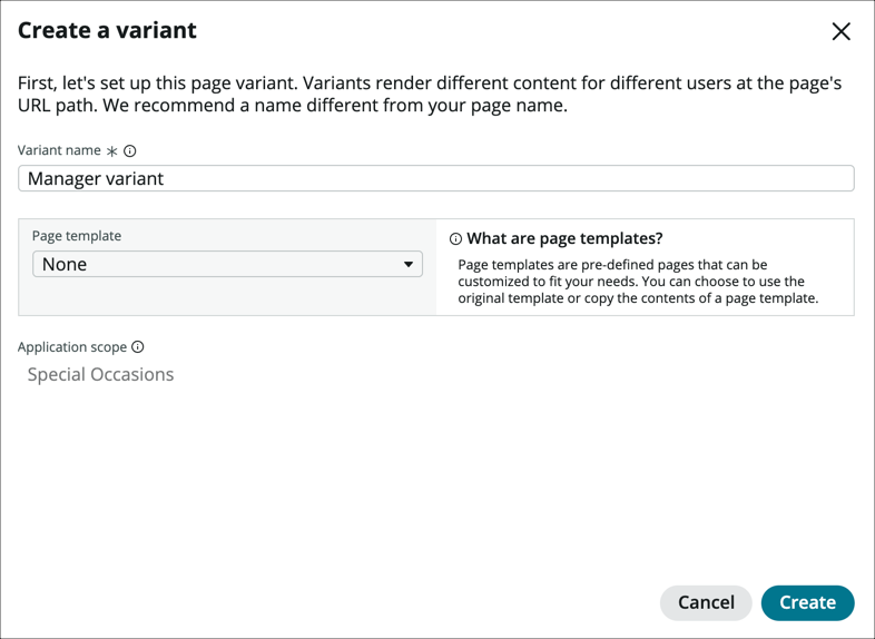 Creating Page Variants | ServiceNow Developers